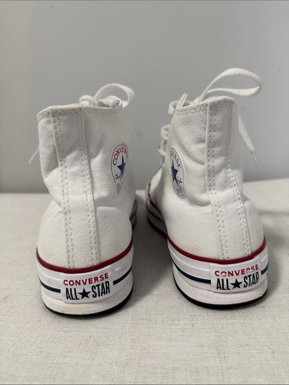 GIRLS' CONVERSE BIG KID CHUCK TAYLOR ALL STAR HI LIFT HIGH-TOP SNEAKERS size 4.5